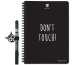 WHYNOTE Notizbuch A5 WNBOK009 starter-kit,don´t touch