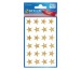 Z-DESIGN Sticker Sterne 52419 gold Weihnachten